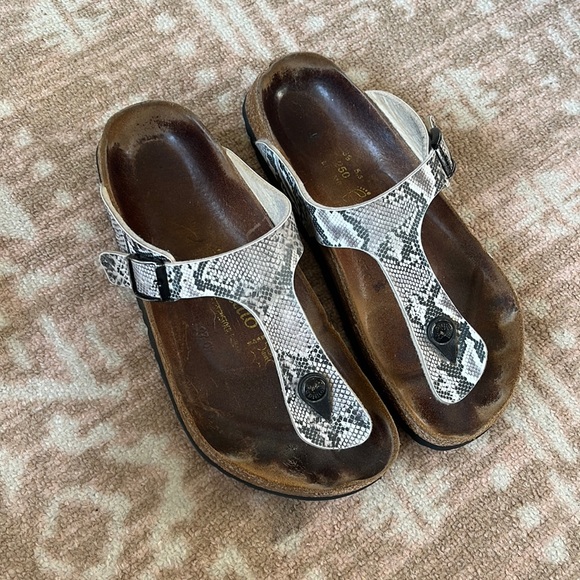 Birkenstock Shoes - Birkenstock papillo sz 39 snake